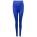 Sexy Solid Color PU High Waist Stretch Legging For Women