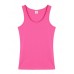 Women Spaghetti Strap Solid Color Cotton Vest