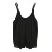 Women Casual Sexy Loose Sleeveless Vest Chiffon Tank Tops