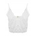 Sexy Crochet Lace Floral Hollow V-Neck Bodycon Crop Cami Vest Bra