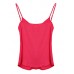 Candy Color Strap Vest For Women Chiffon Sleeveless Blouse Top