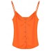 Candy Color Strap Vest For Women Chiffon Sleeveless Blouse Top