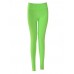 Women Candy Color Elastic High Waist Sport Yoga Pants Leggings