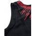 Ethnic Style Women Embroidery Sleeveless Back Button Cotton Tank Top