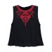 Ethnic Style Women Embroidery Sleeveless Back Button Cotton Tank Top