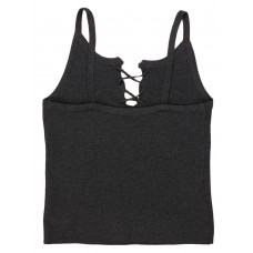 Sexy Summer Women Strap V Neck Lace Up Crop Top Tank Tops