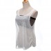 See Through Vest For Women Crew Neck  Loose Tank Tops