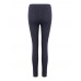 Women Slim Pocket Nine Points Skinny Elastic  Leggings