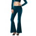 Fashion Women Bell Bottom Wide Leg Flared Long Pants