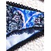 2pcs Printed Padding Wireless Overhead Elastic Bikini Sets