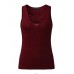 Sexy Women Lace-Up Plunge Tank Tops Stretch Slim Sleeveless Vests