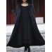 Women Hooded Frog Button Long Sleeve Thick Cotton Coats