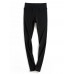 Casual Solid Color Elastic High Waist Leggings Slim Knit Pants