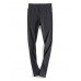 Casual Solid Color Elastic High Waist Leggings Slim Knit Pants