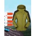 M-5XL Womens Outdoor Waterproof Windproof Detachable Hooded Climbing Jackets