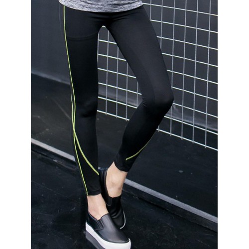 Women High Elastic Waist Running Sport Yoga Leggings