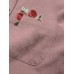 M-5XL Vintage Floral Embroidery Pockets Irregular Dress for Women