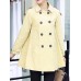 Women Casual Lapel Pockets Autumn Trench Coats