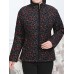 Women Long Sleeve Zipper Printing Corduroy Coats（random shipping）