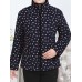 Women Long Sleeve Zipper Printing Corduroy Coats（random shipping）