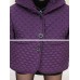 Women Pure Color Fleece Thicken Hooded Long Sleeve Coats